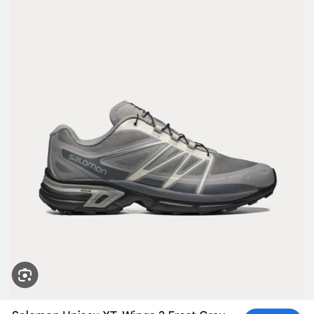 Salomon Men's Athletic Shoes in Gray and Black